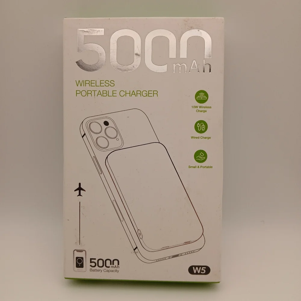New 5000mAh Wireless Portable Charger